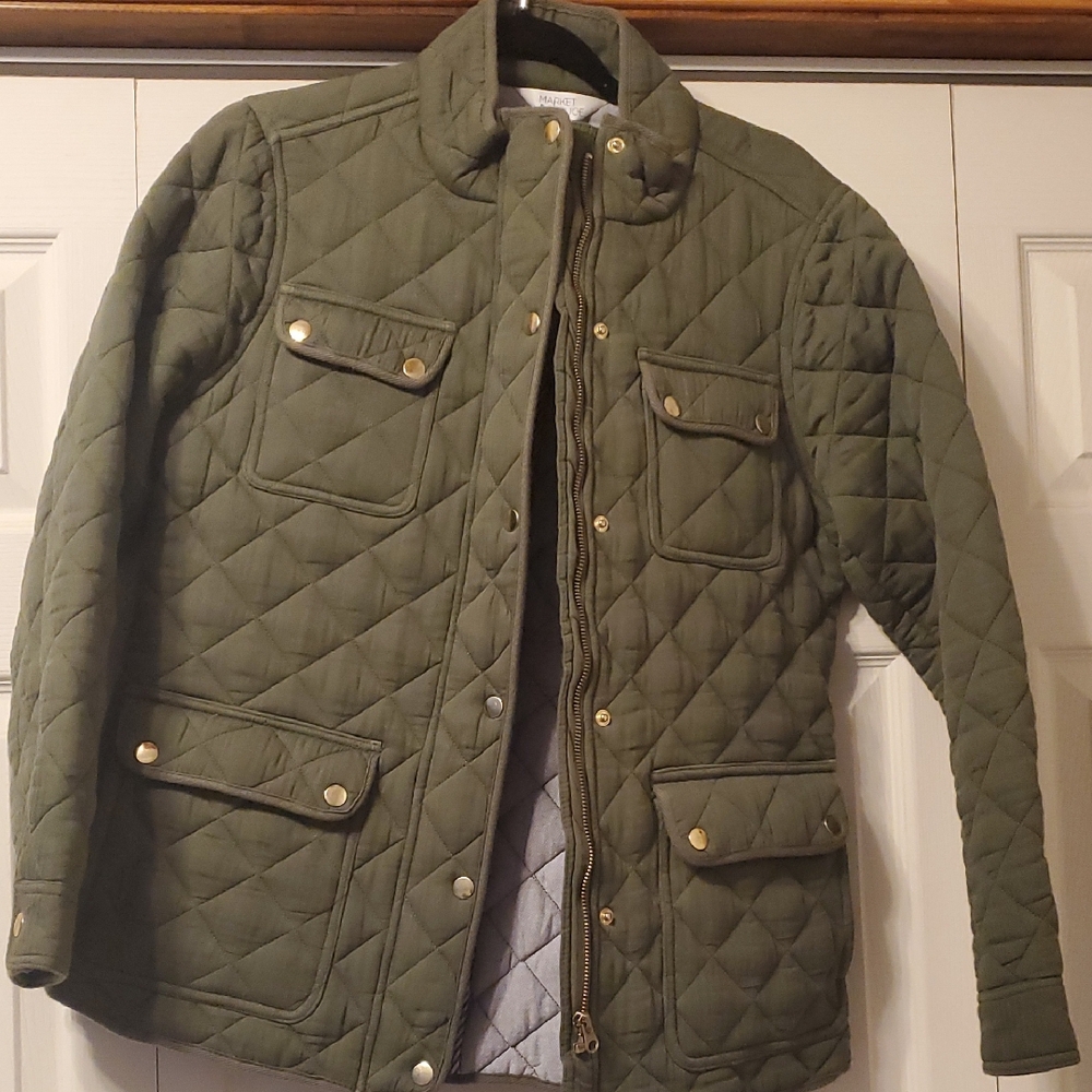 Market And Spruce Stitch Fix Quilted Jacket